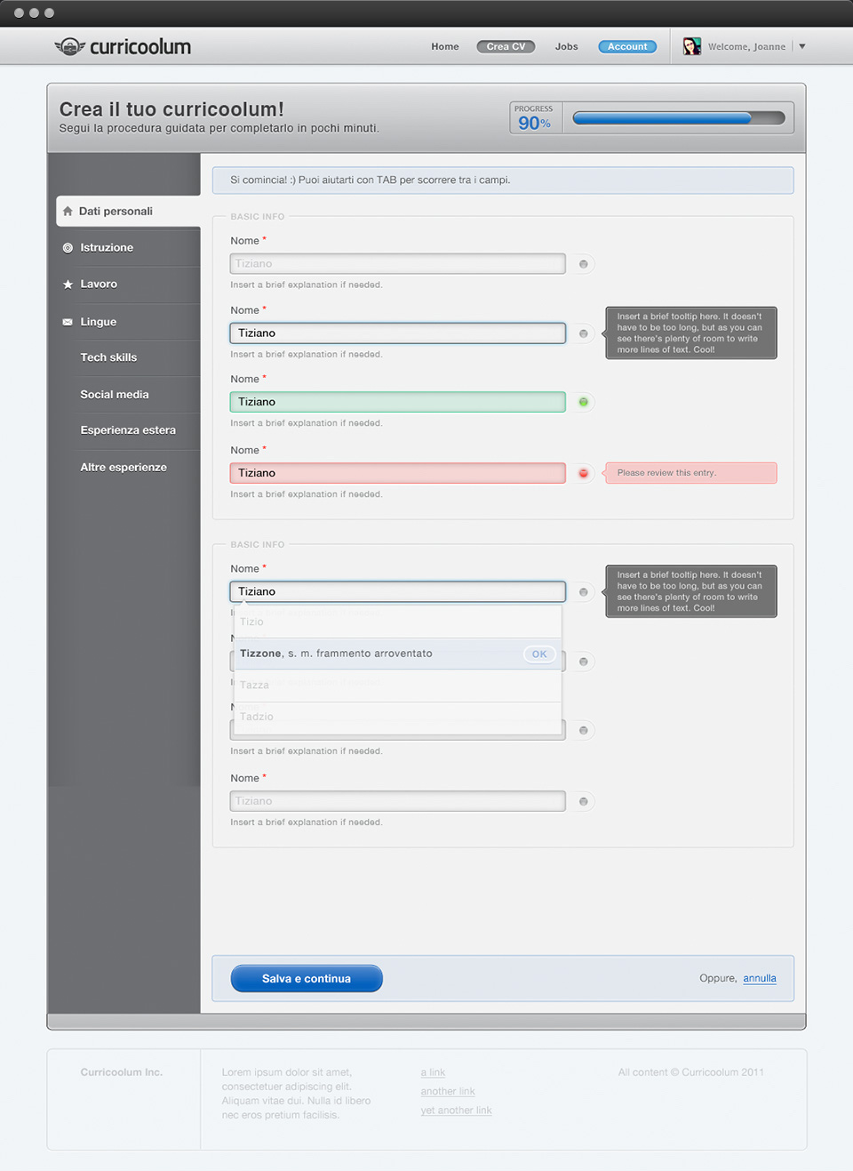 Create CV: 4th iteration