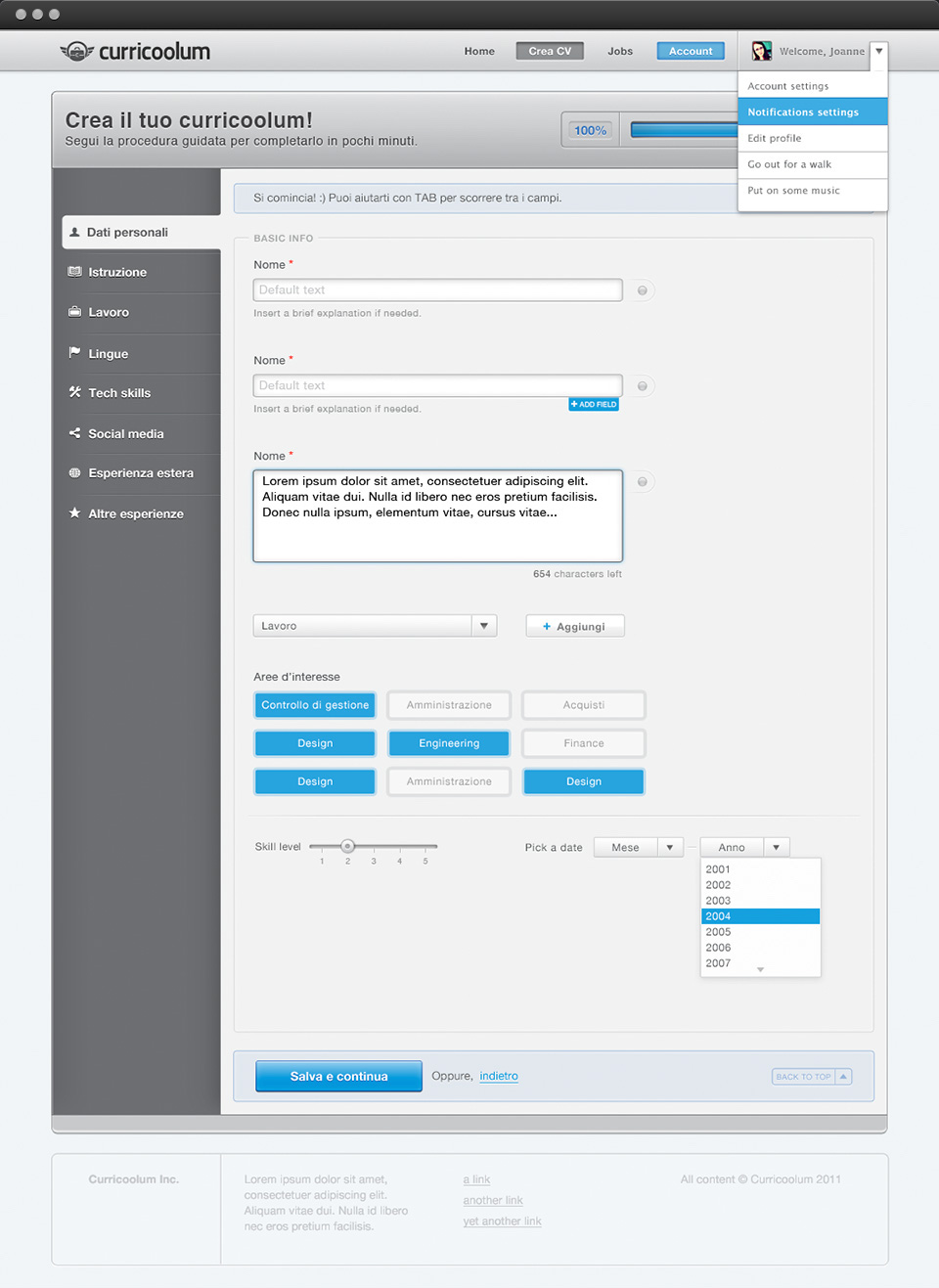 Create CV: 7th iteration