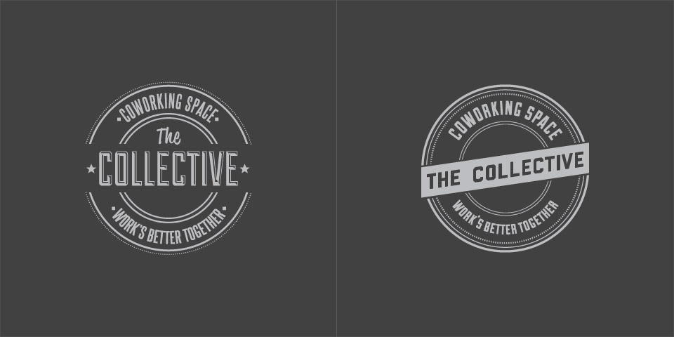 The Collective - Logo early drafts