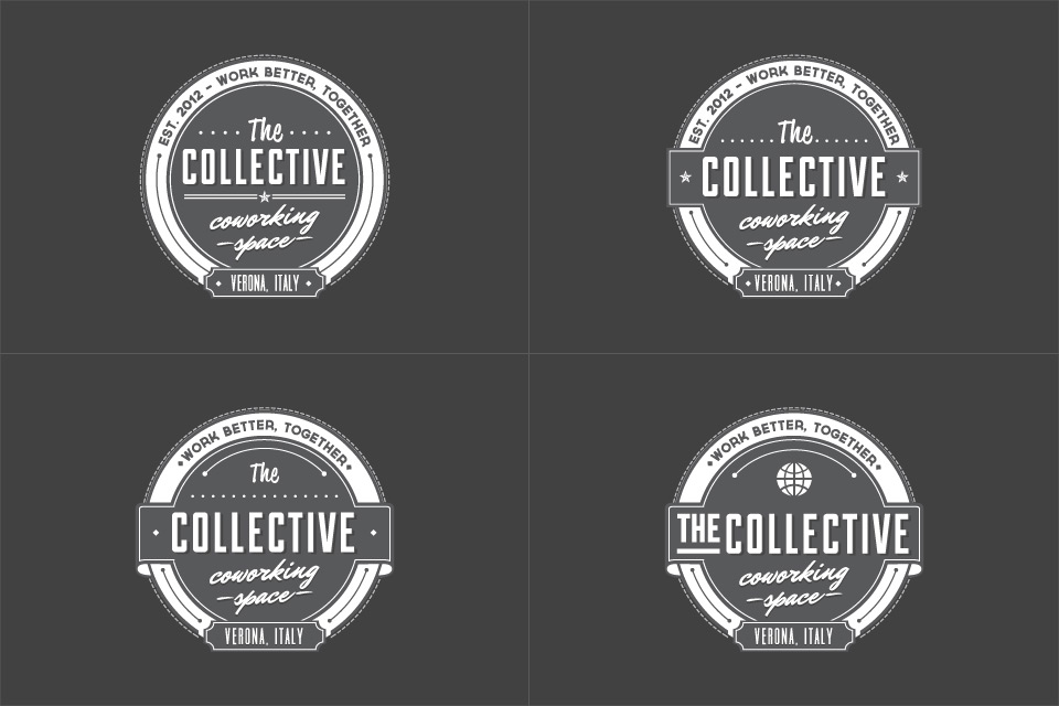 The Collective - Logo iterations
