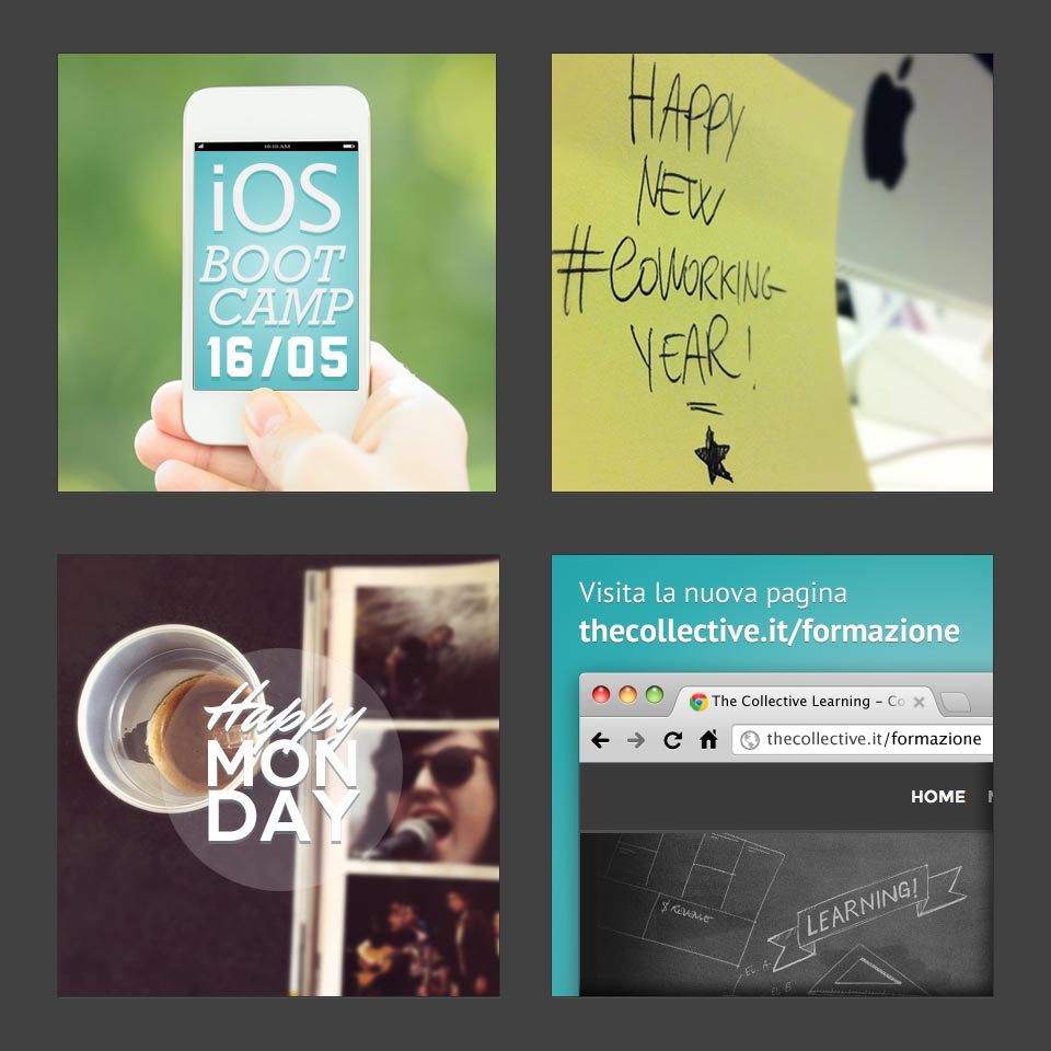 The Collective - Various marketing visuals