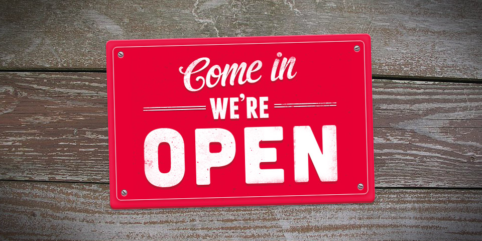 The Collective - Open Sign Artwork