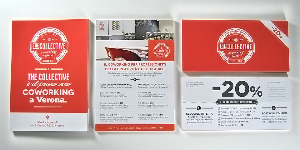 The Collective - Promotional flyers and coupons